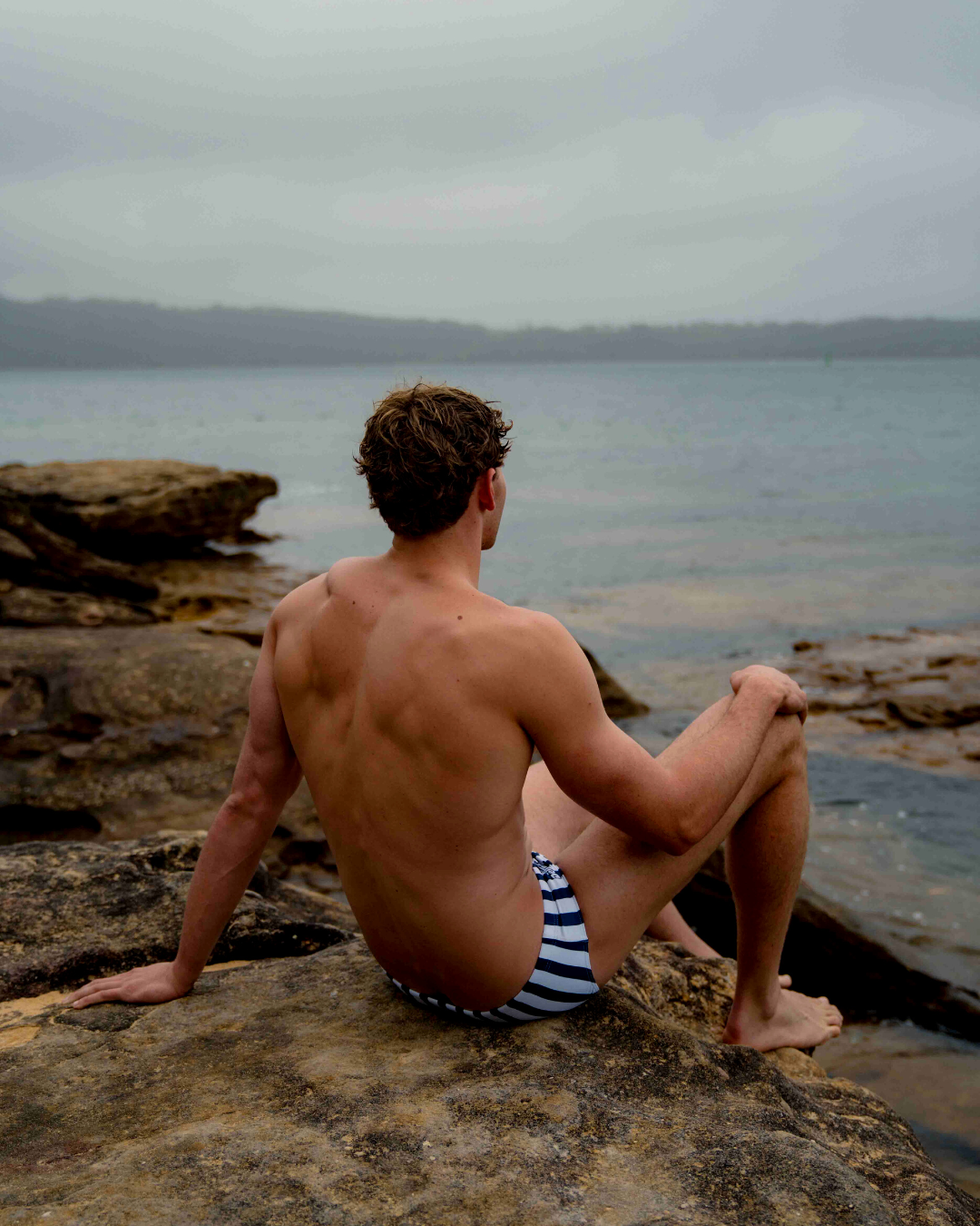 Sailor Stripes Water Polo Brief