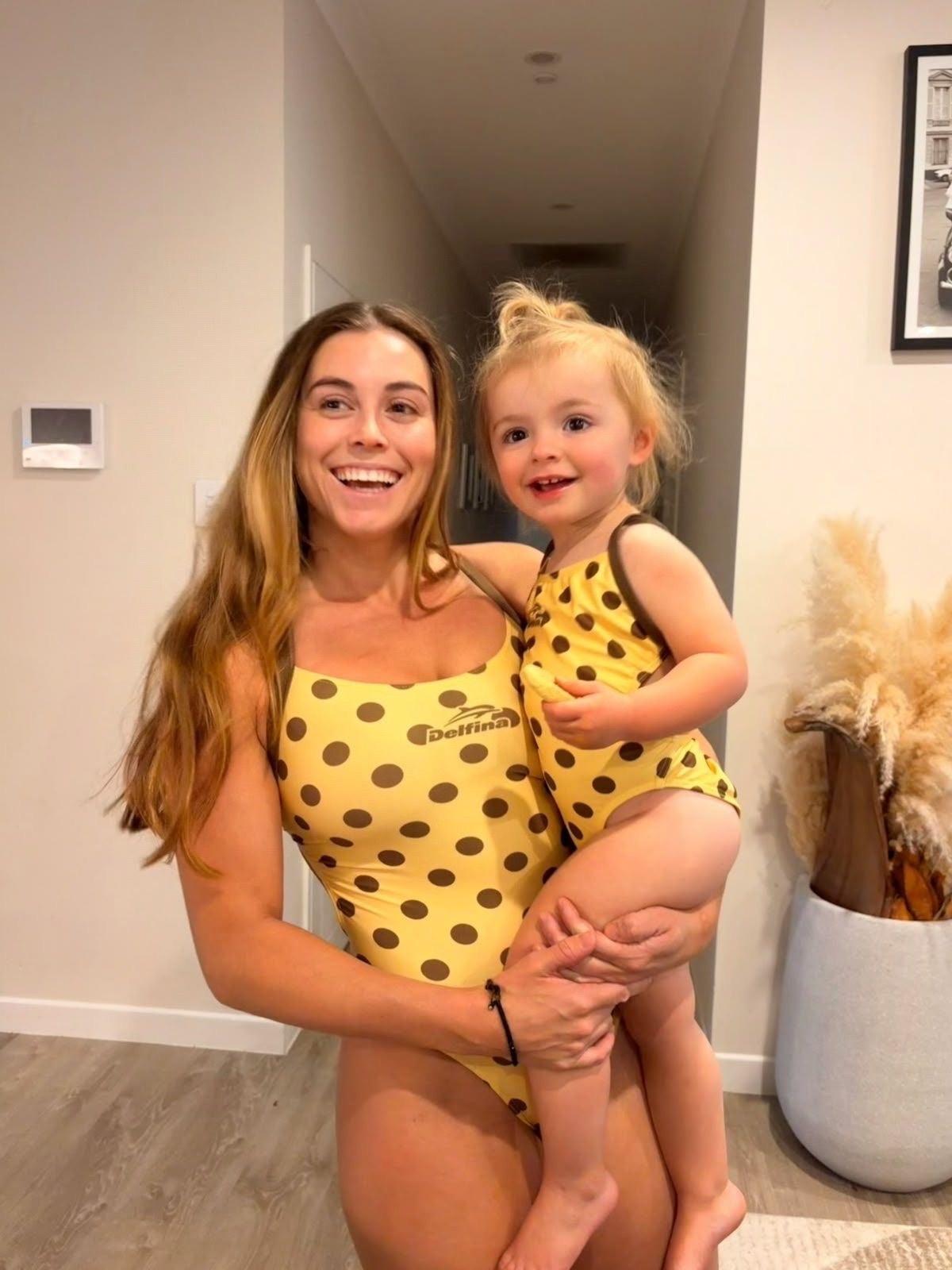 Lemon Polka Dot Bronte One-Piece