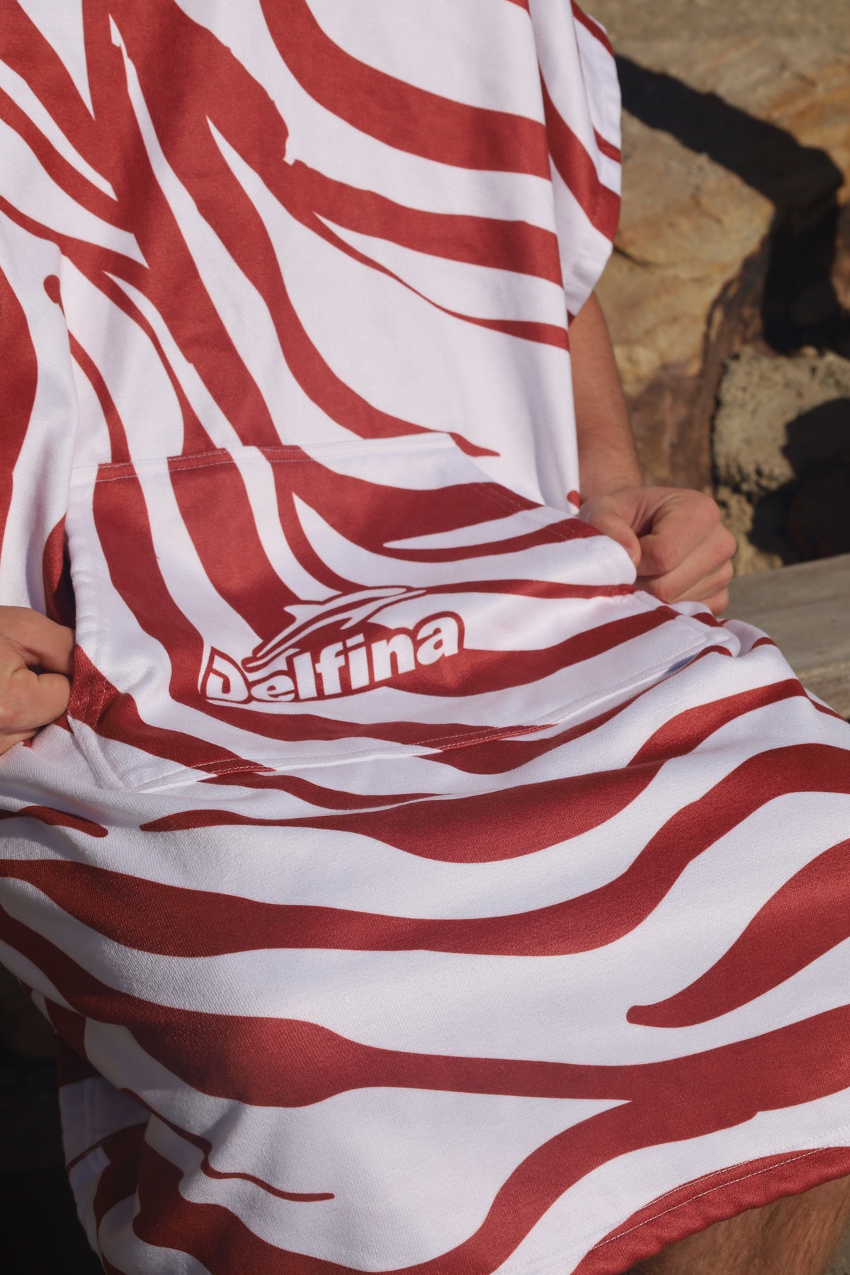 Savanna Swirl Adult Hooded Towel