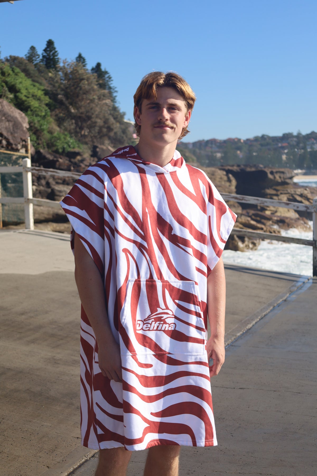 Savanna Swirl Adult Hooded Towel