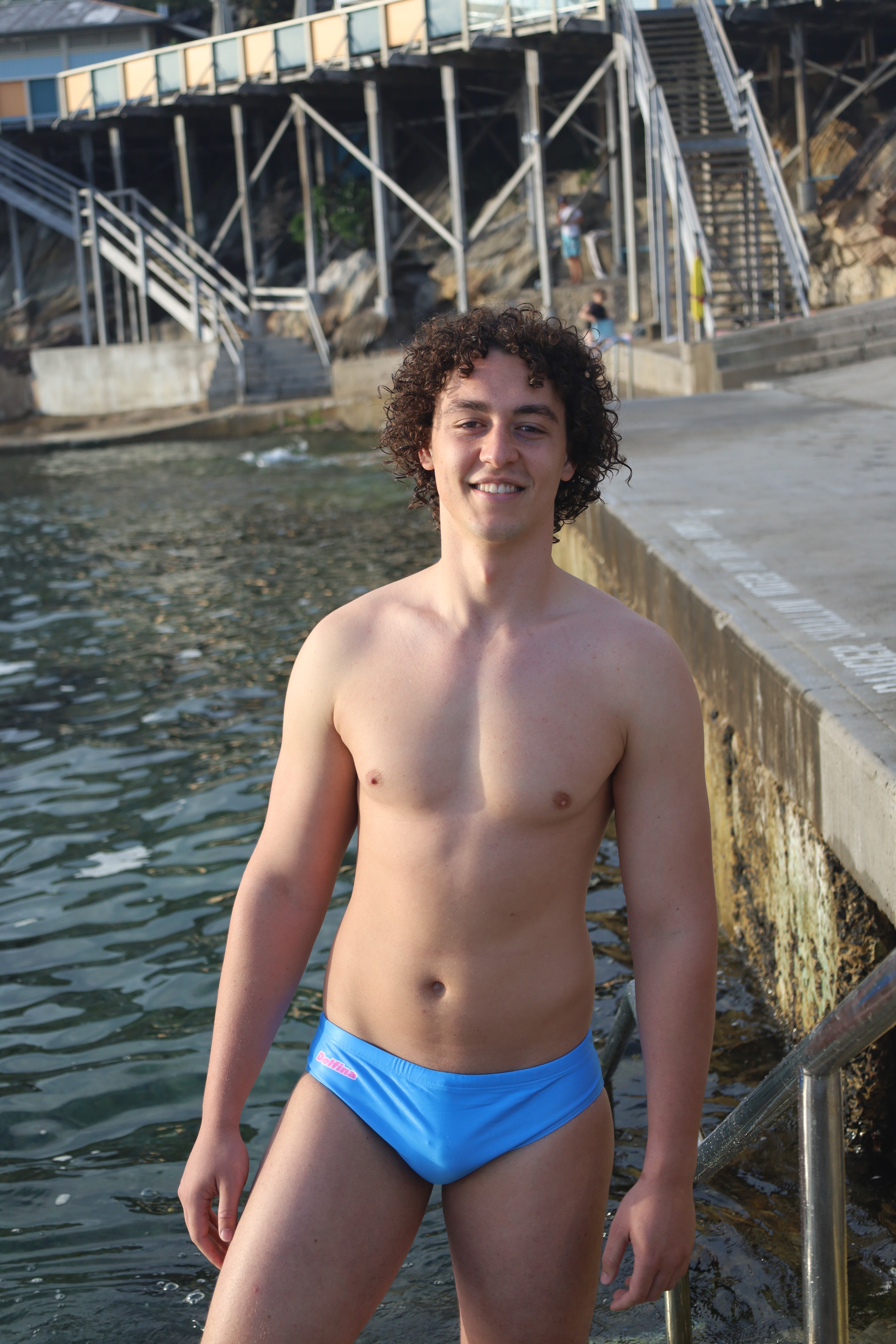 Summer Hues Water Polo Brief