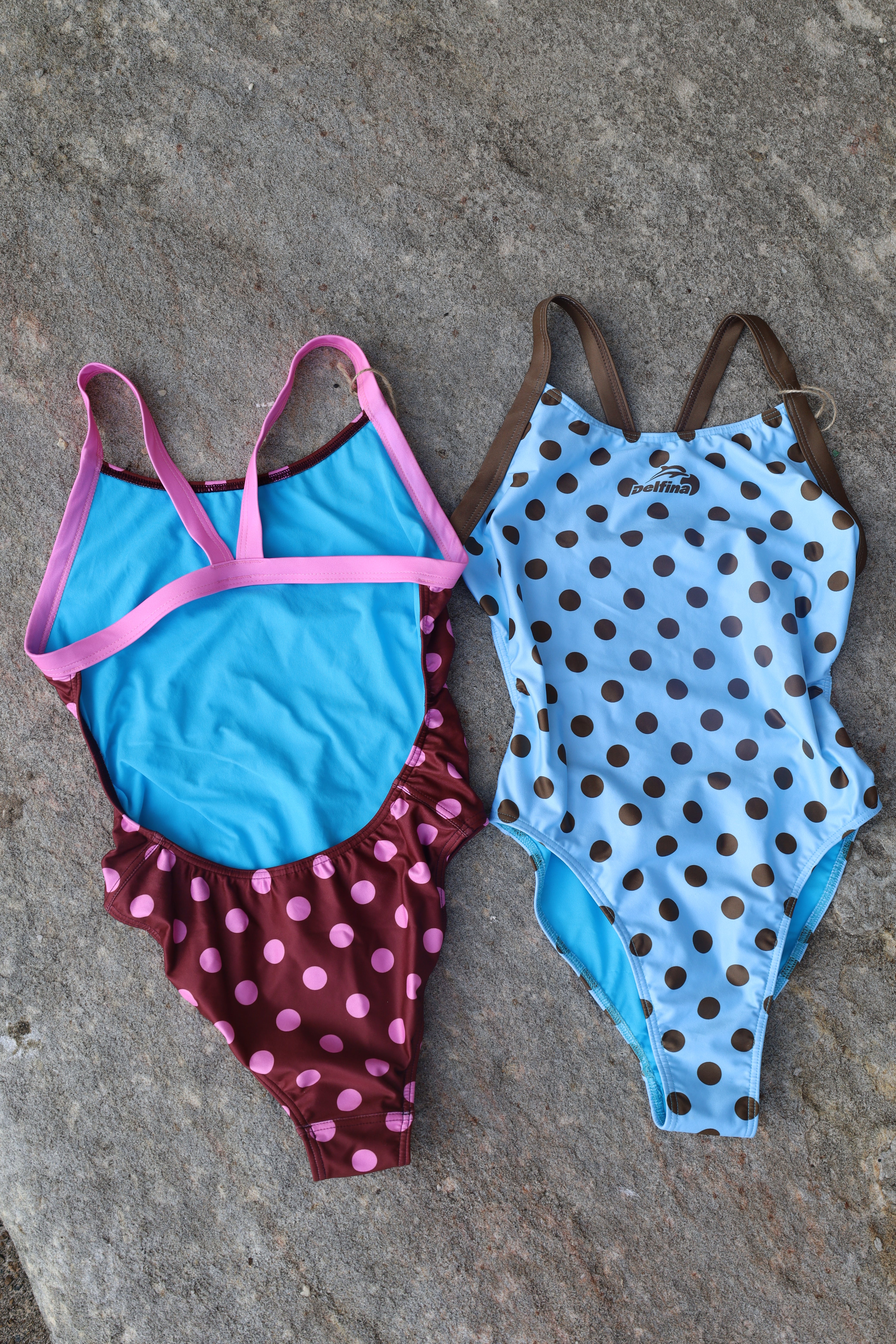 Chocolate Polka Dot Bronte One-Piece