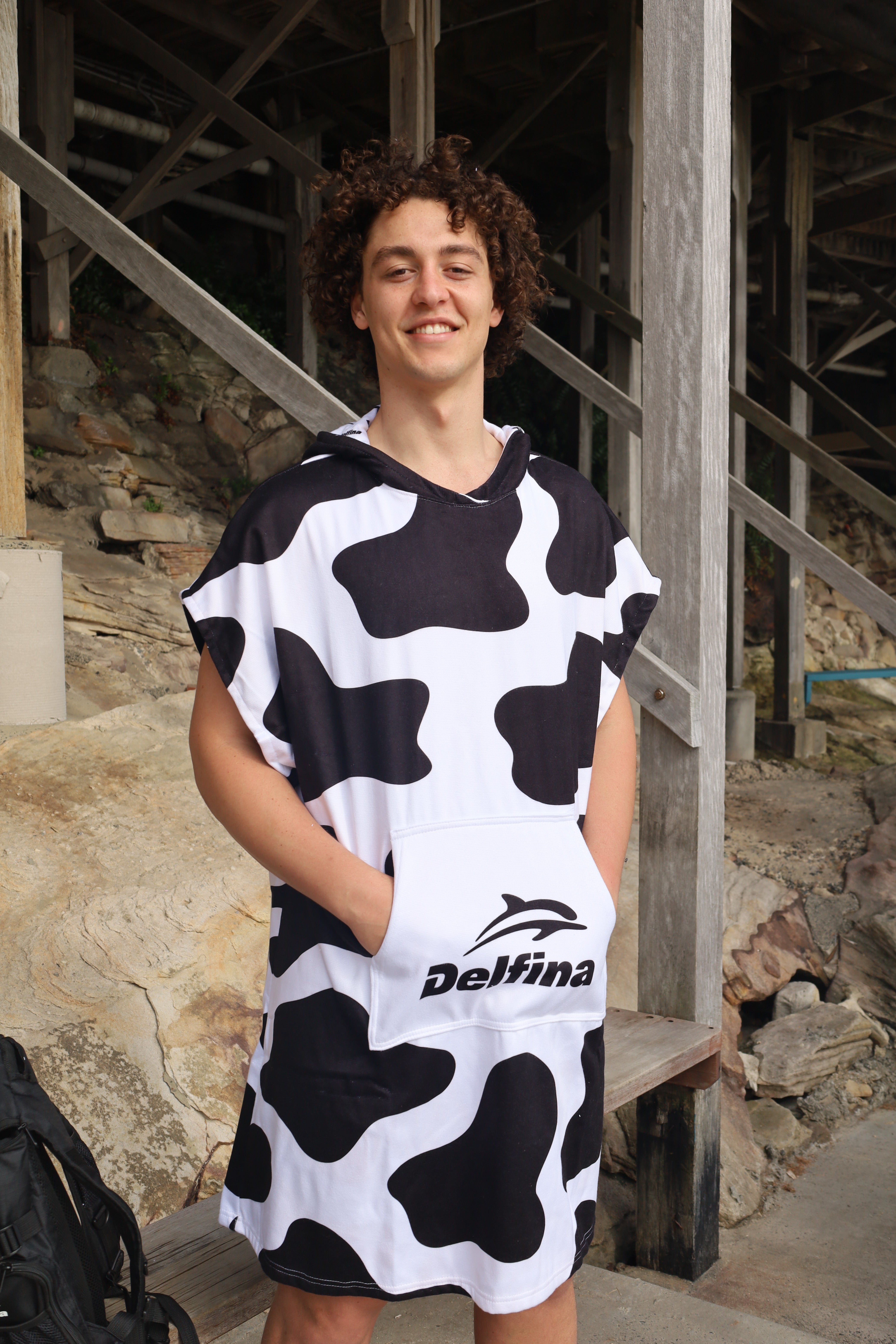 Cow Hooded Towel