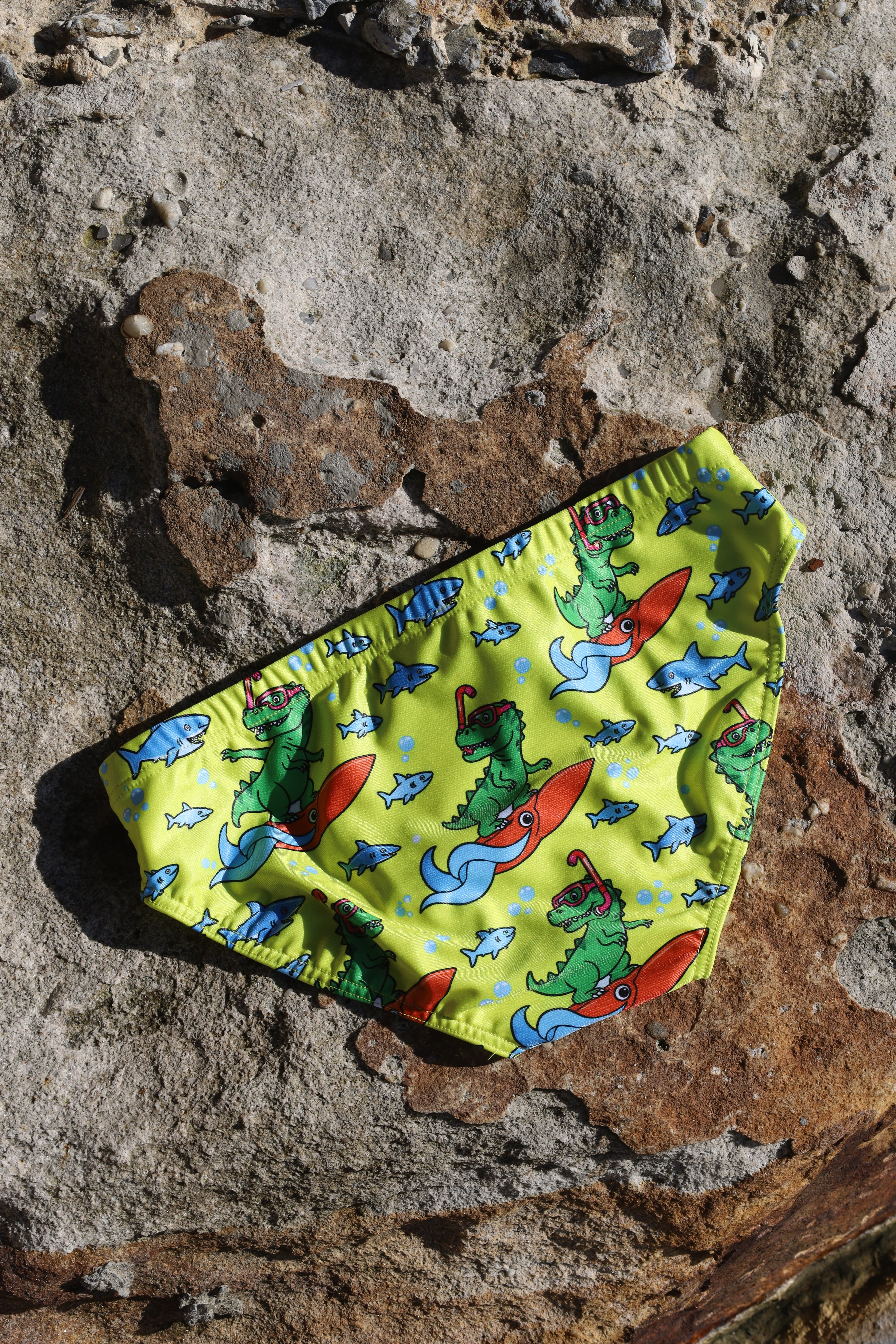 Dinosaurs Water Polo Brief