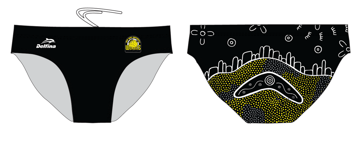 Woy Woy Wombats Male Water Polo Suit