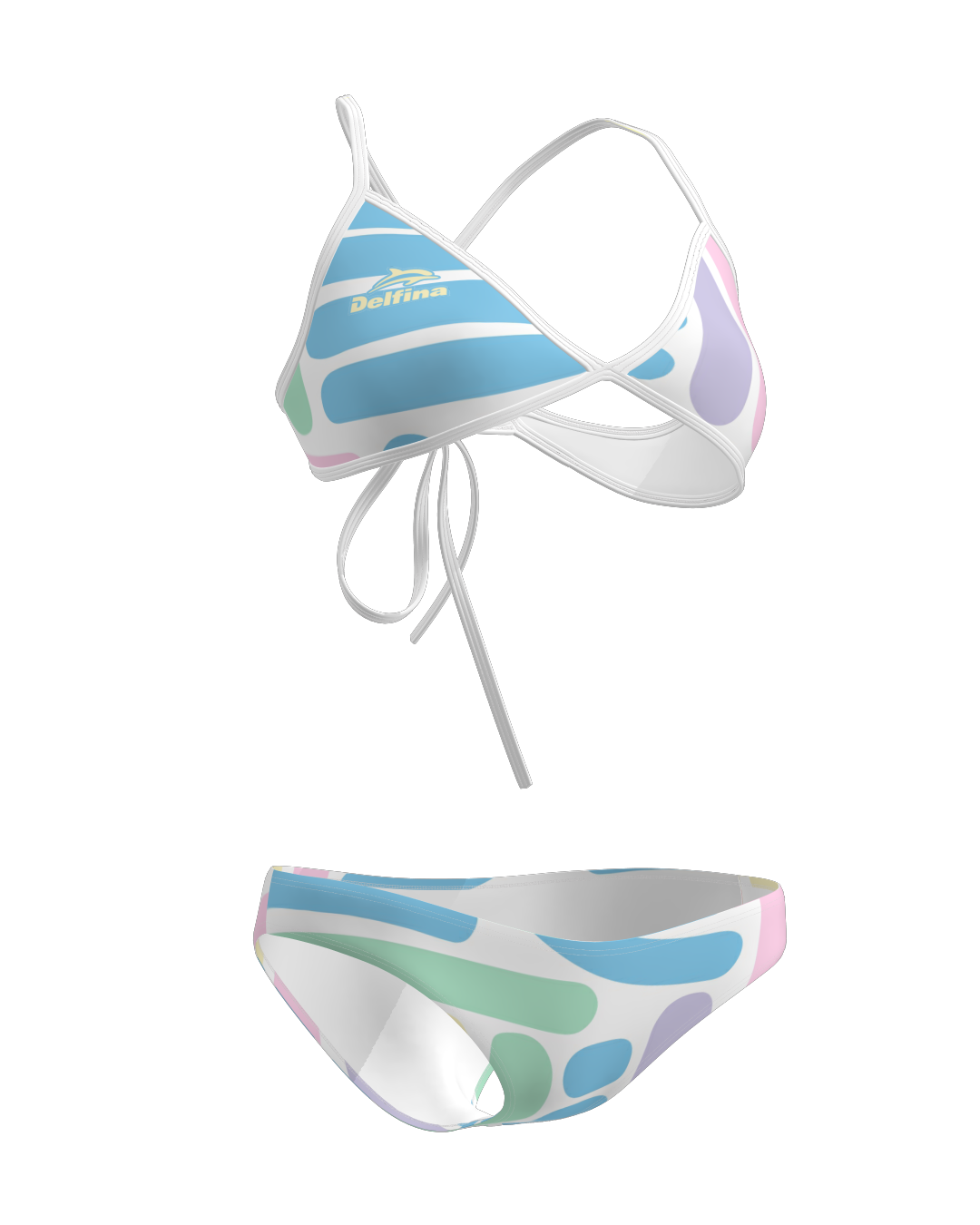 Pastel Paint Bikini Bottoms