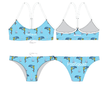 PodSquad Female Bandeau Bikini