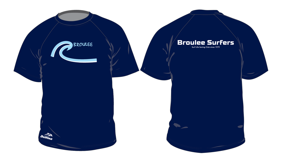Broulee SLSC Cotton Tee Wave