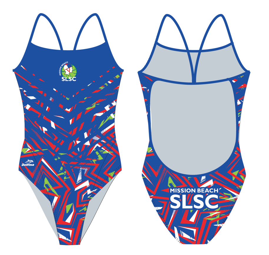 Mission Beach Classic Thin Strap One Piece