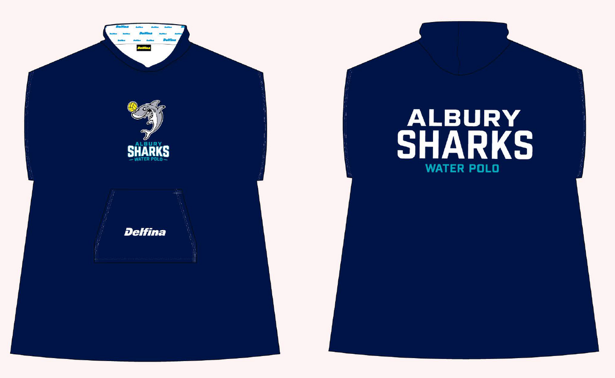Albury Sharks Hooded Towel
