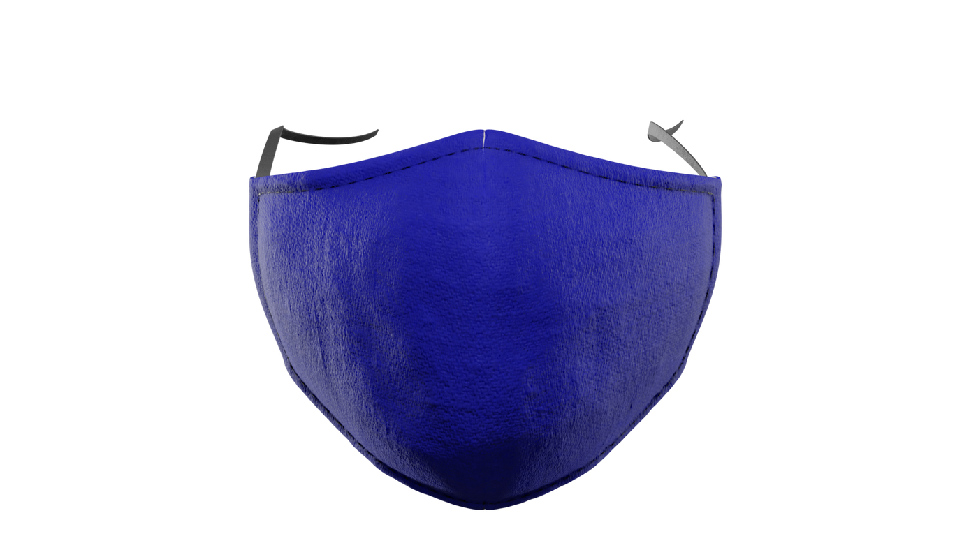 navy blue face mask
