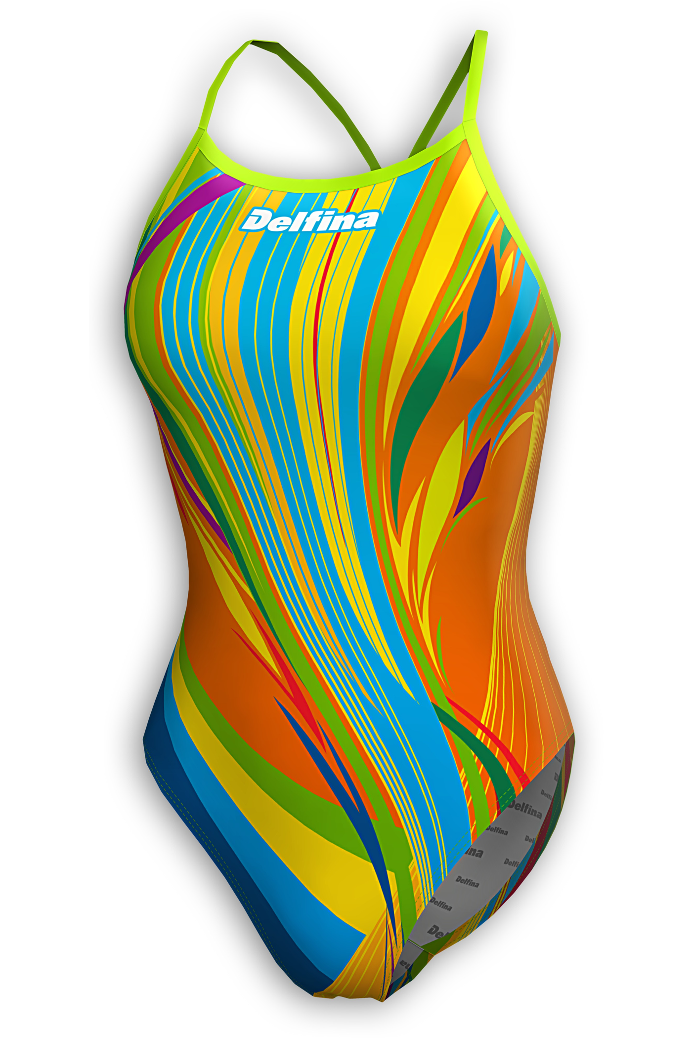 Personalised swimsuit top