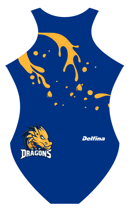 NYP Dragons Waterpolo Suit - Blue