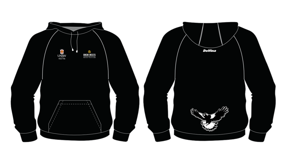 UNSW WP Magpie Cotton Leisure Hoodie (Pre-order)