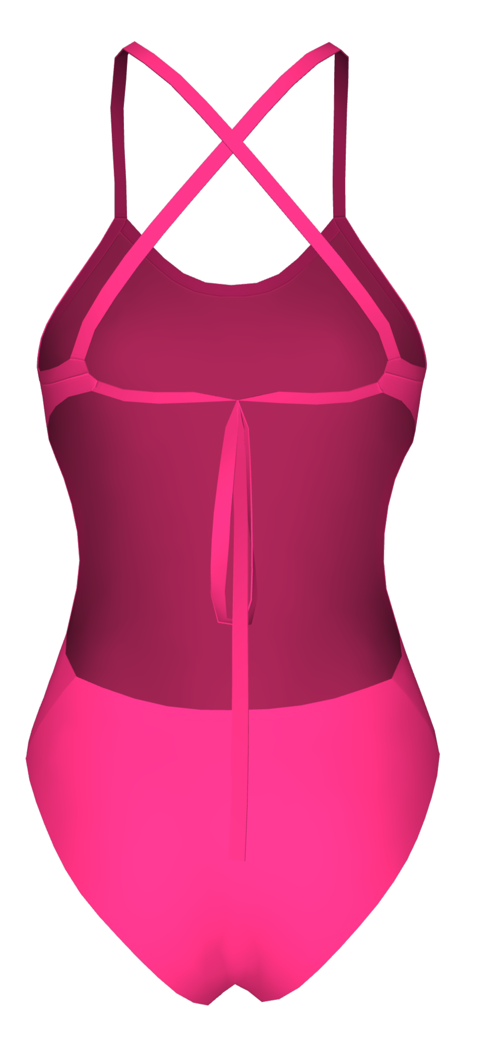 hot pink one piece bathing suit