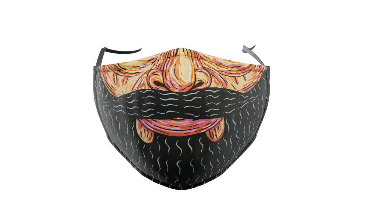 Mulga Beard Washable Face Mask
