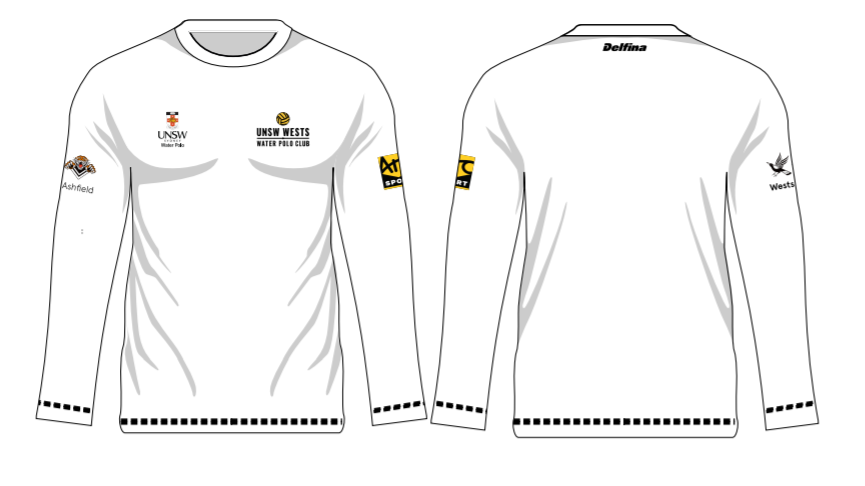 UNSW WP White Cotton Long Sleeve Shirt (Pre-order)