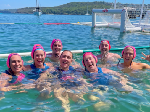 Sydney Stingers Celebrate the Warmer Weather with Beach 4's