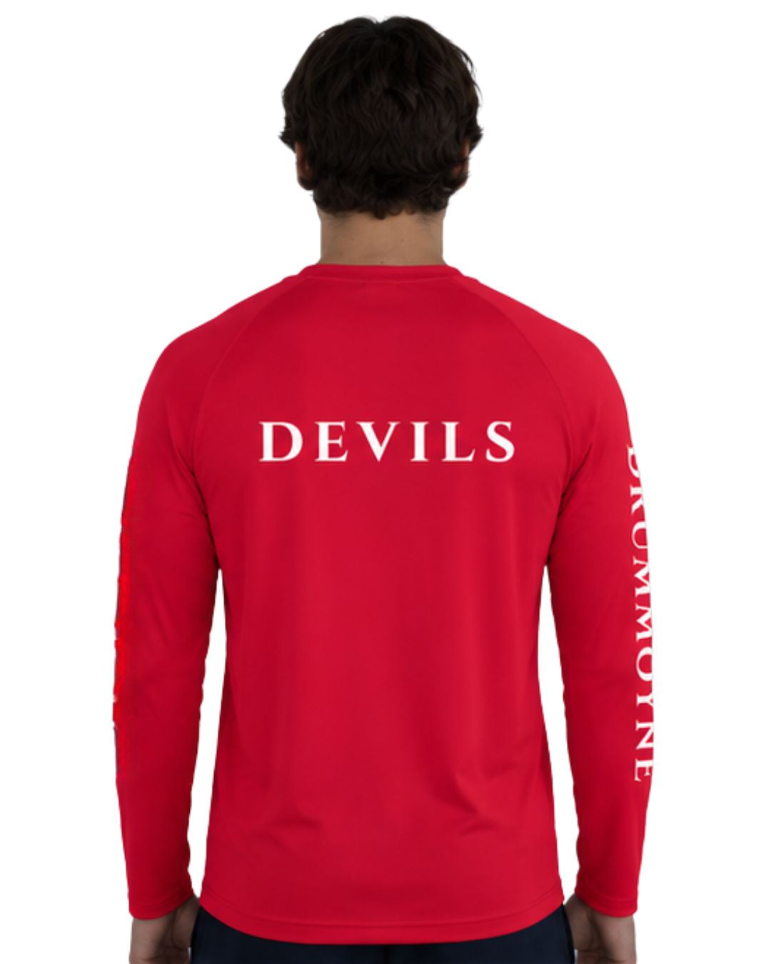 Drummoyne WP Cotton Long Sleeve Shirt - Red