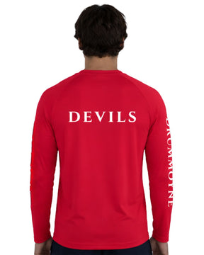 Drummoyne WP Cotton Long Sleeve Shirt - Red