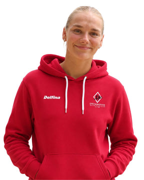 Drummoyne WP Cotton Hoodie - Red