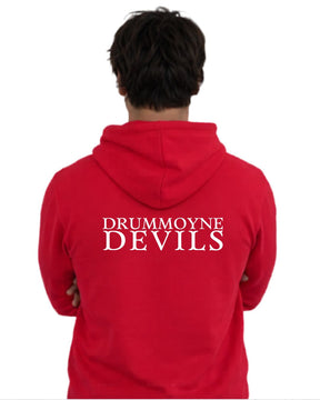 Drummoyne WP Cotton Hoodie - Red