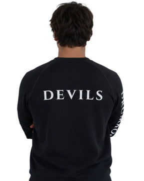 Drummoyne WP Cotton Long Sleeve Shirt - Black