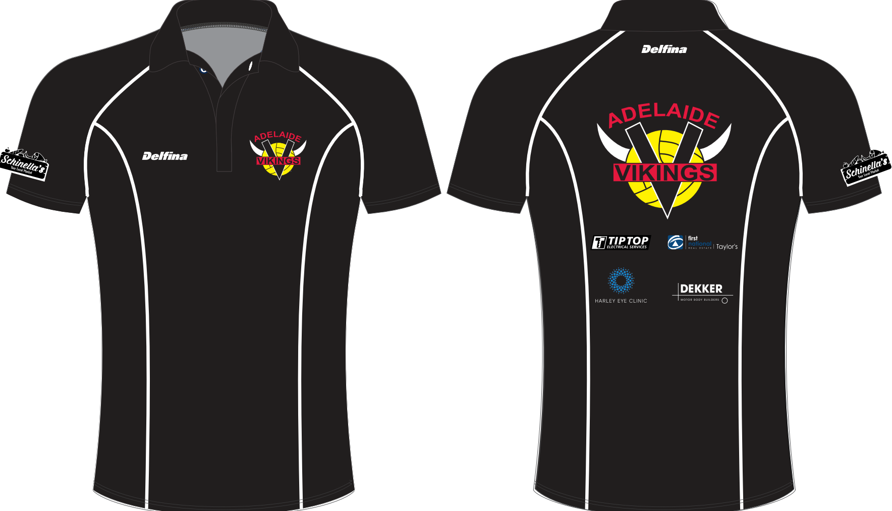Adelaide Vikings Club Polo Shirt (Compulsory)