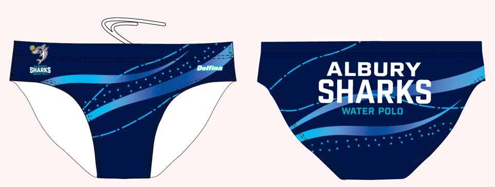 Albury Sharks Male Briefs
