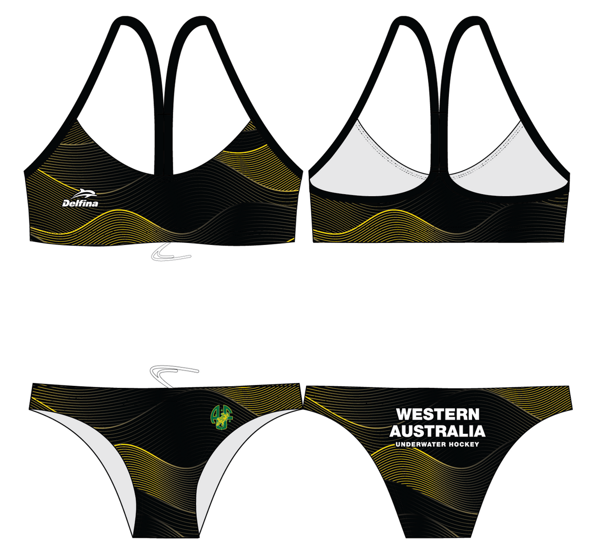 WA UWH Bikini - Sold as separates
