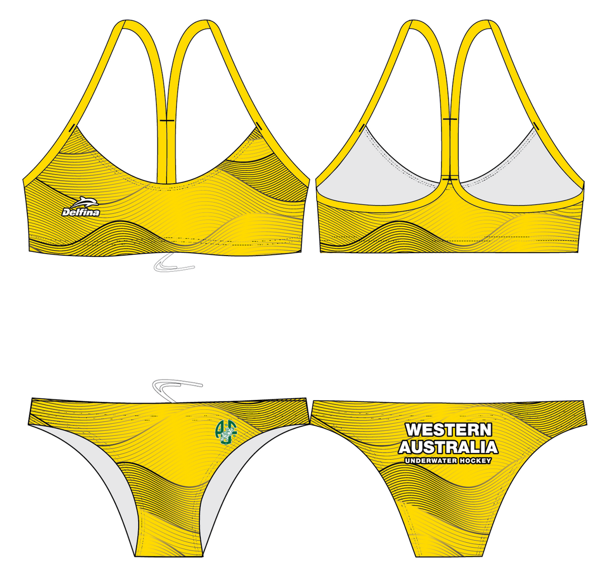 WA UWH Bikini - Sold as separates