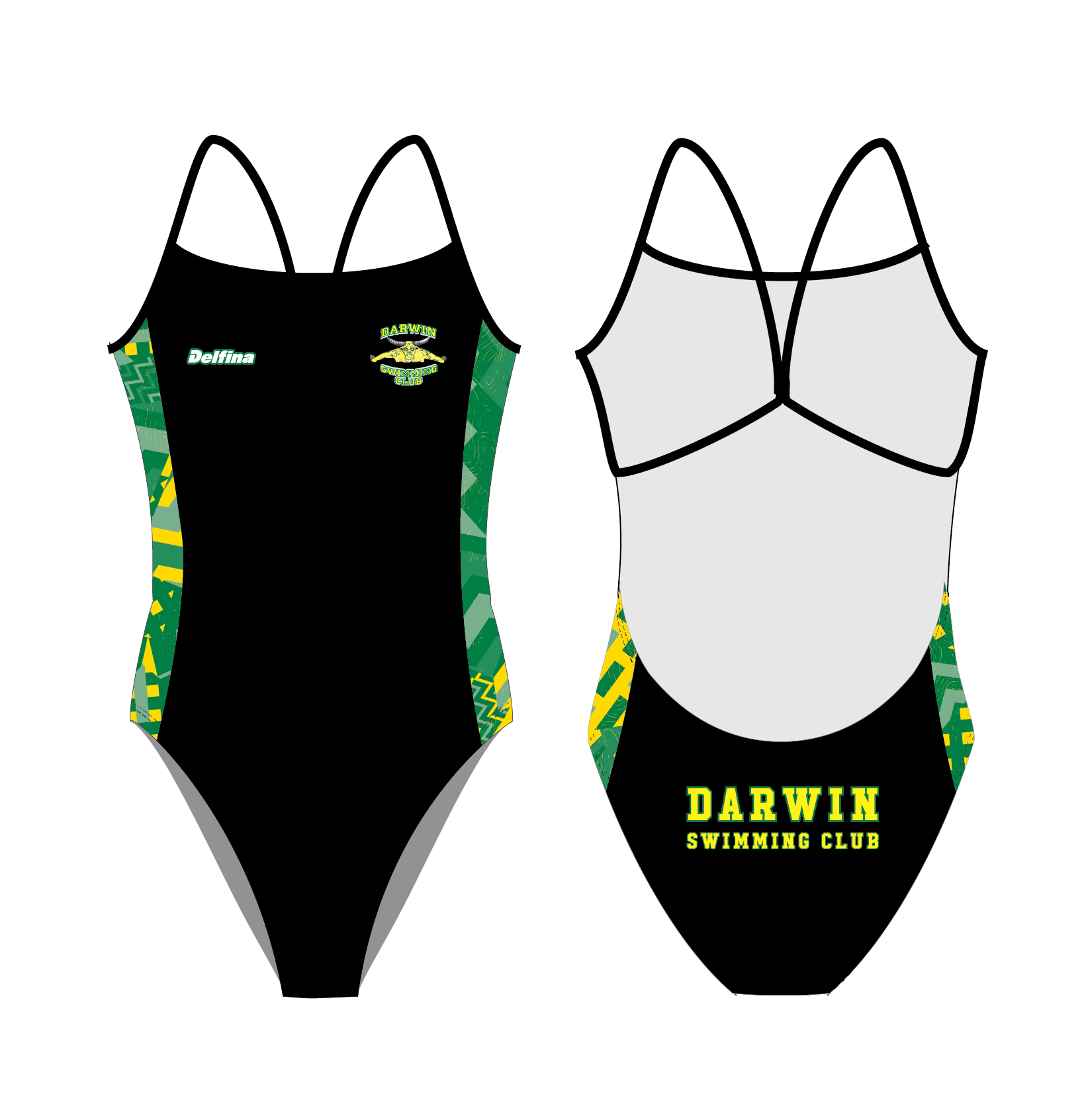 Darwin Swimming Club Female Fixed Back