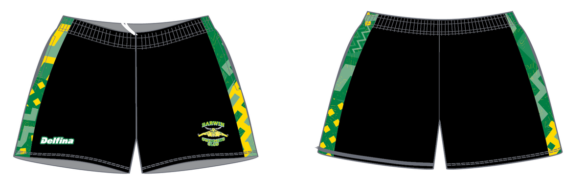 Darwin Swimming Club Unisex Active Shorts