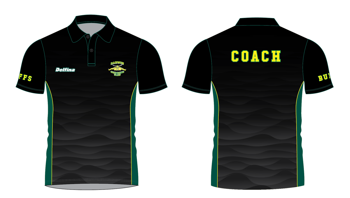 Darwin Swimming Club Unisex Active Coach Polo Shirt
