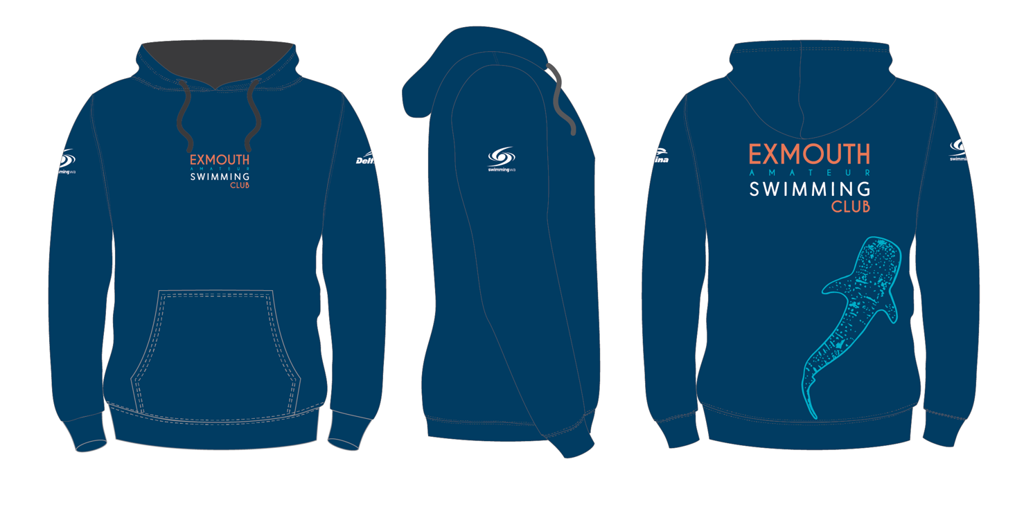 Exmouth Amateur Swim Club Unisex Active Hoodie Jumper