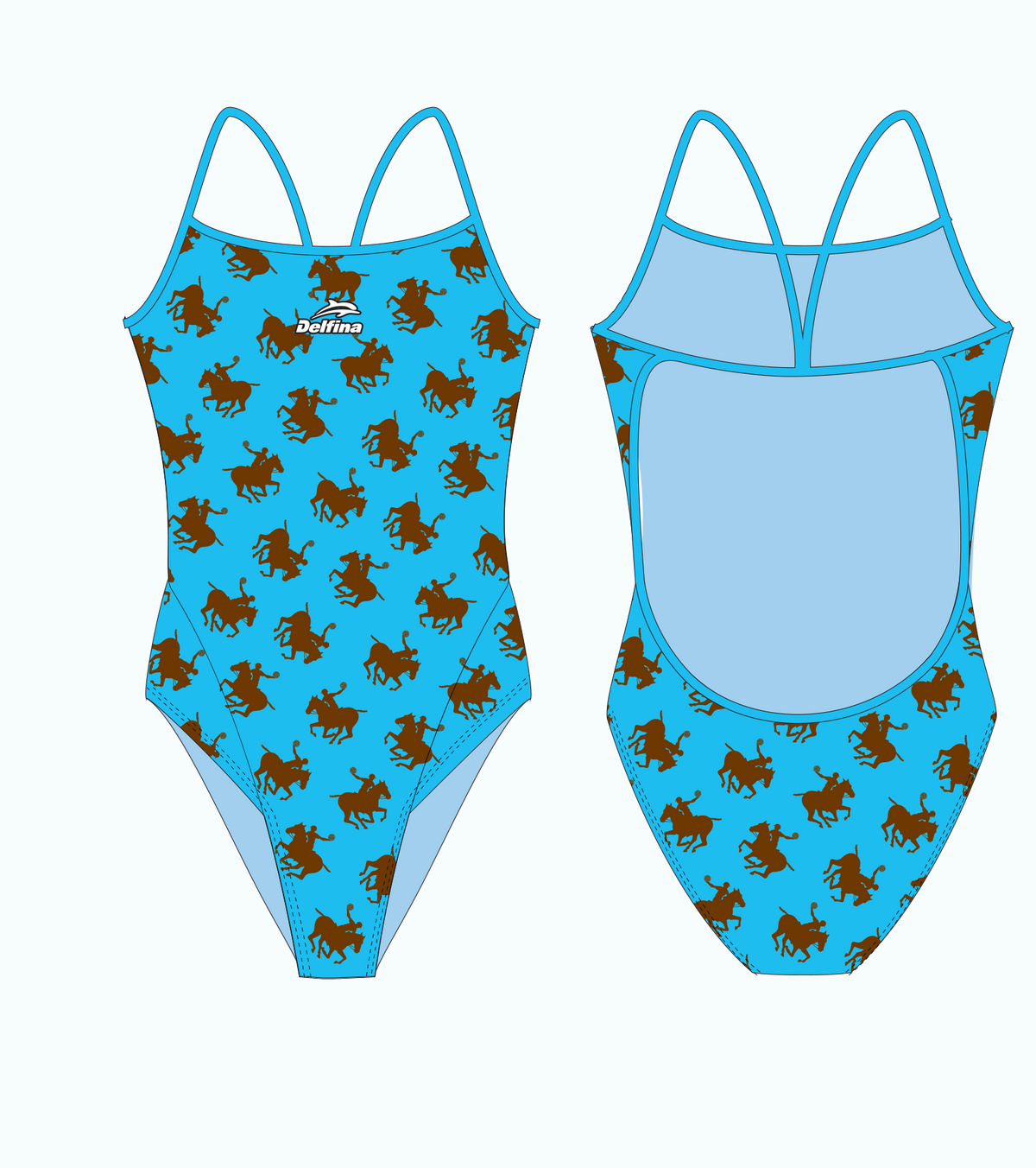 Polo Suit Light-Back One-Piece