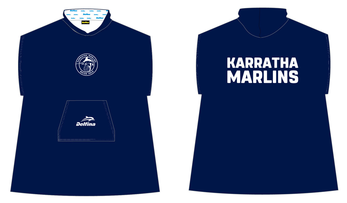 Karratha Marlins Water Polo Hooded Towel
