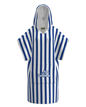 Sailor Stripes Adult Hooded Towel