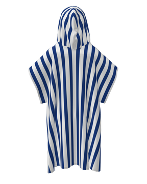 Sailor Stripes Adult Hooded Towel