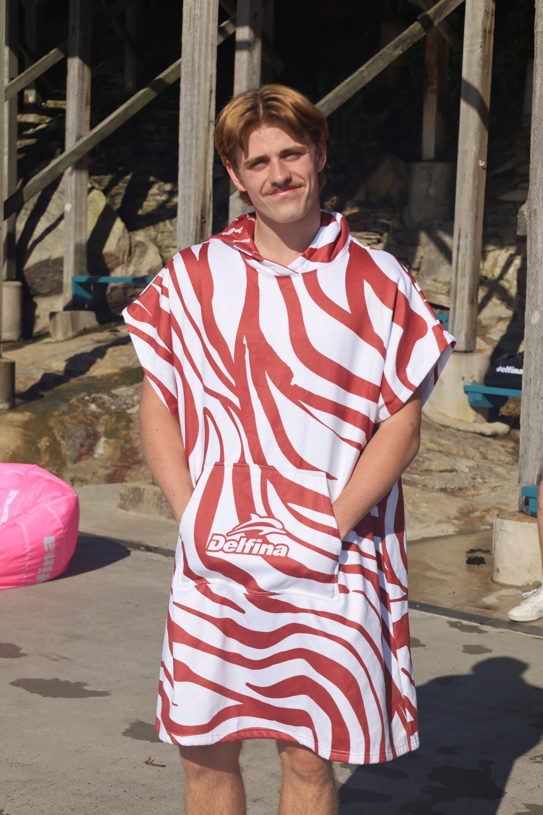 Savanna Swirl Adult Hooded Towel