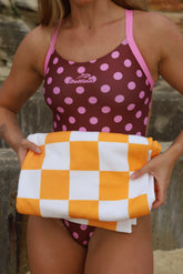 Summer Check Towel
