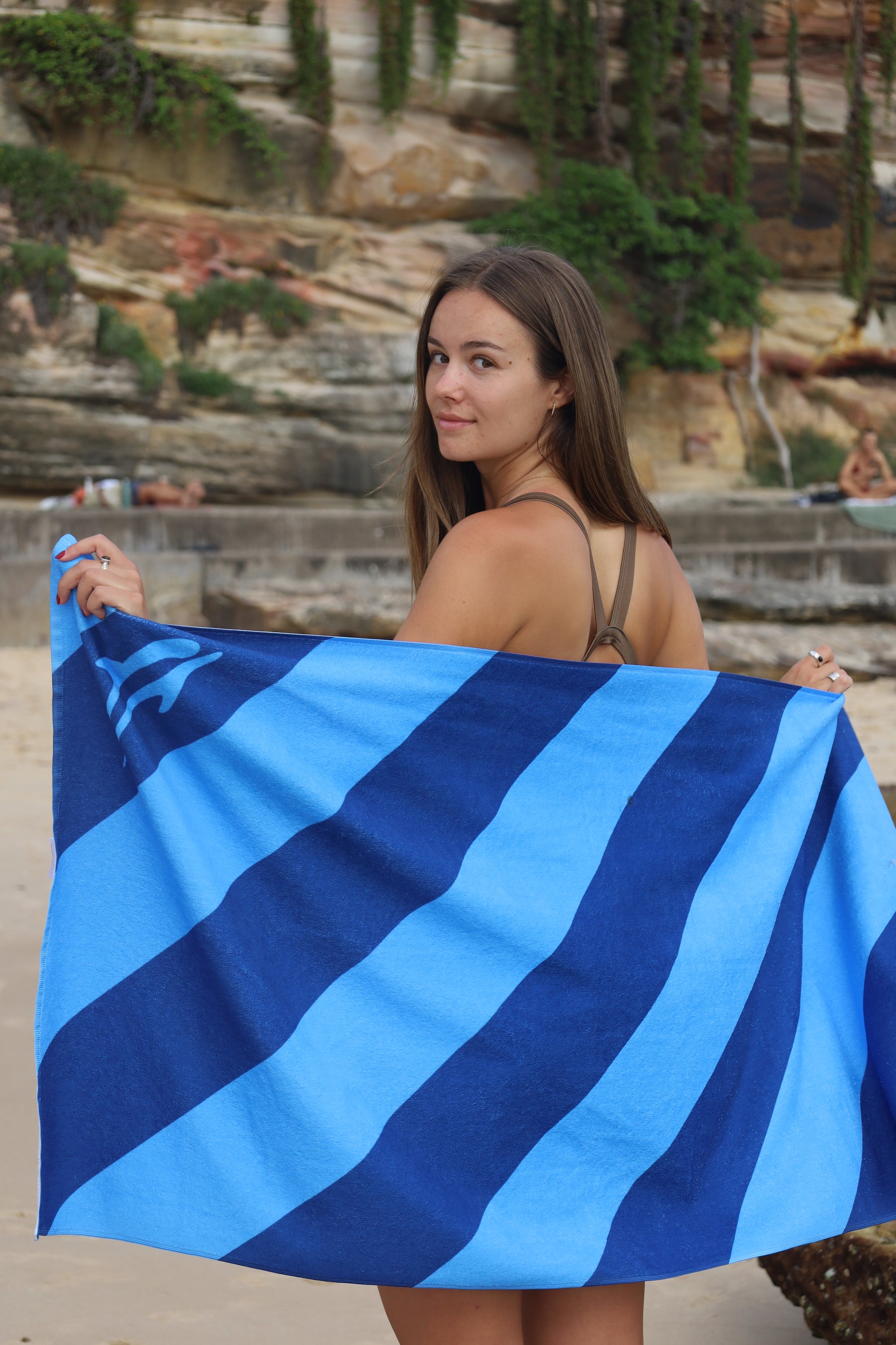 Marine Stripe Towel