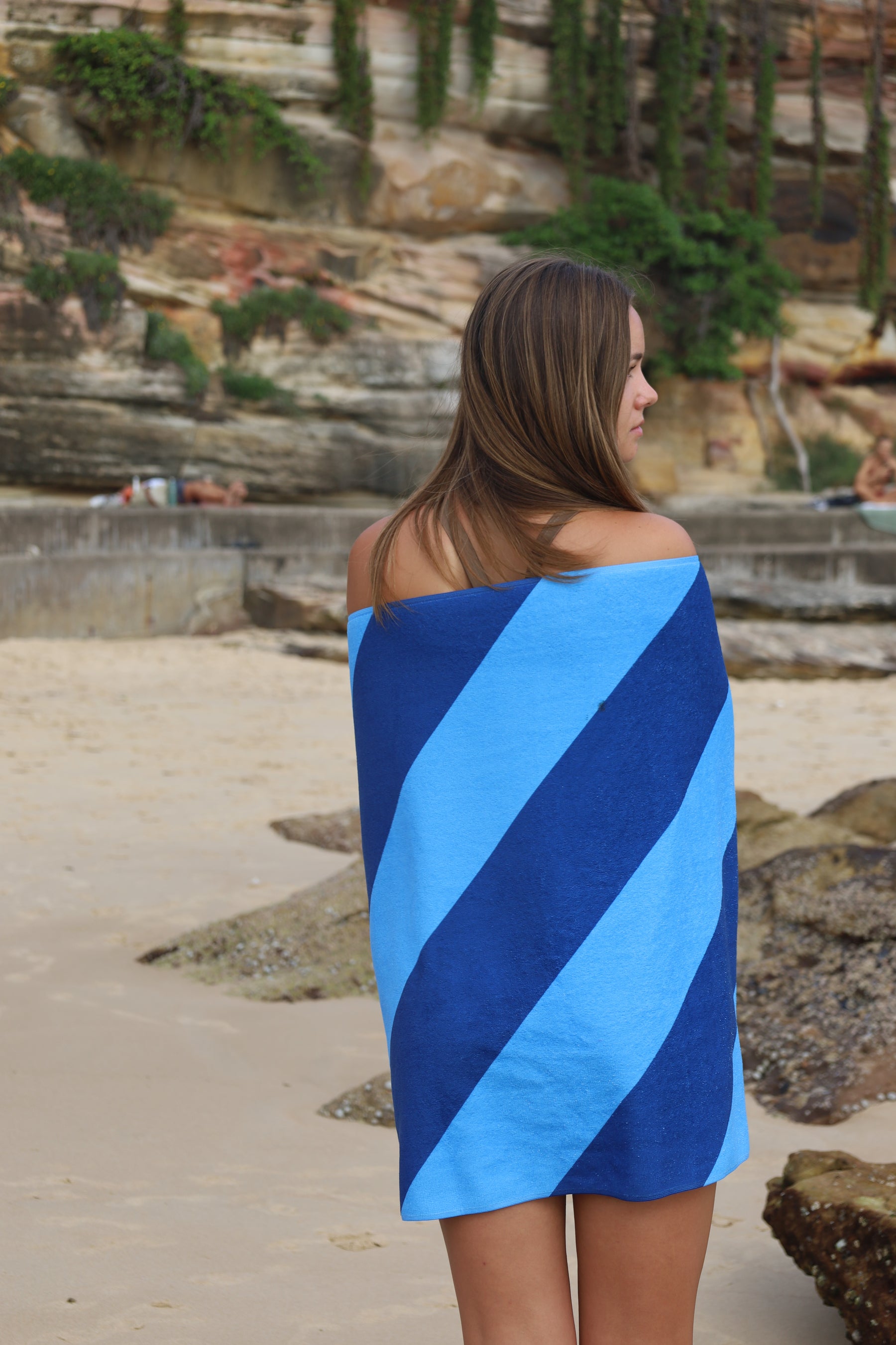 Marine Stripe Towel