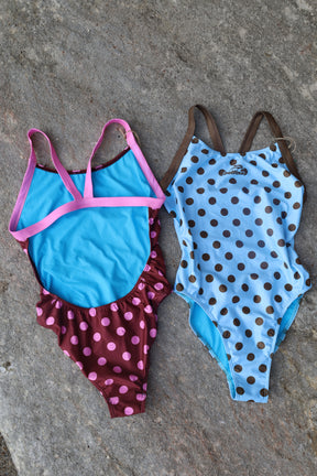 Chocolate Polka Dot Bronte One-Piece