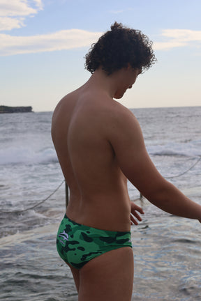 Green Camo Brief