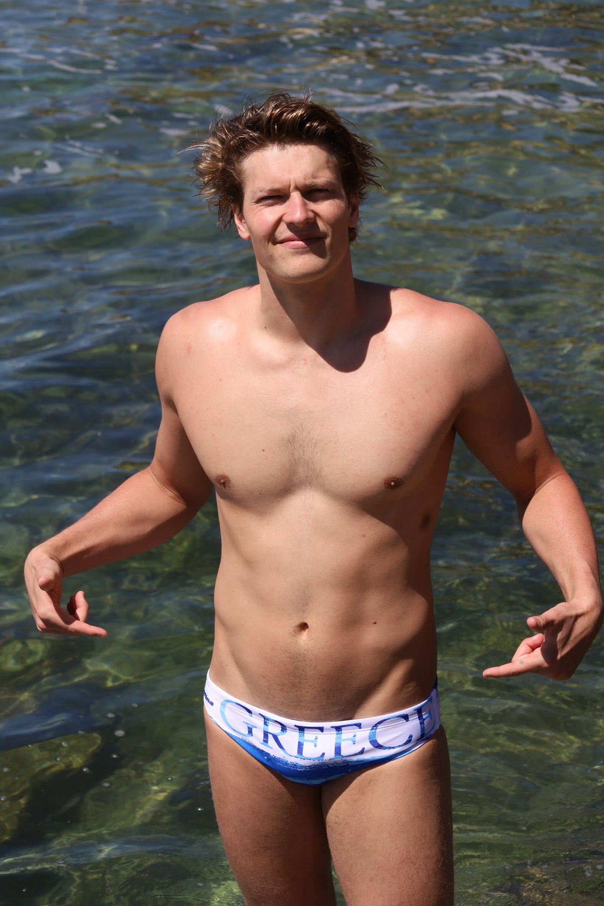 Greece Water Polo Brief