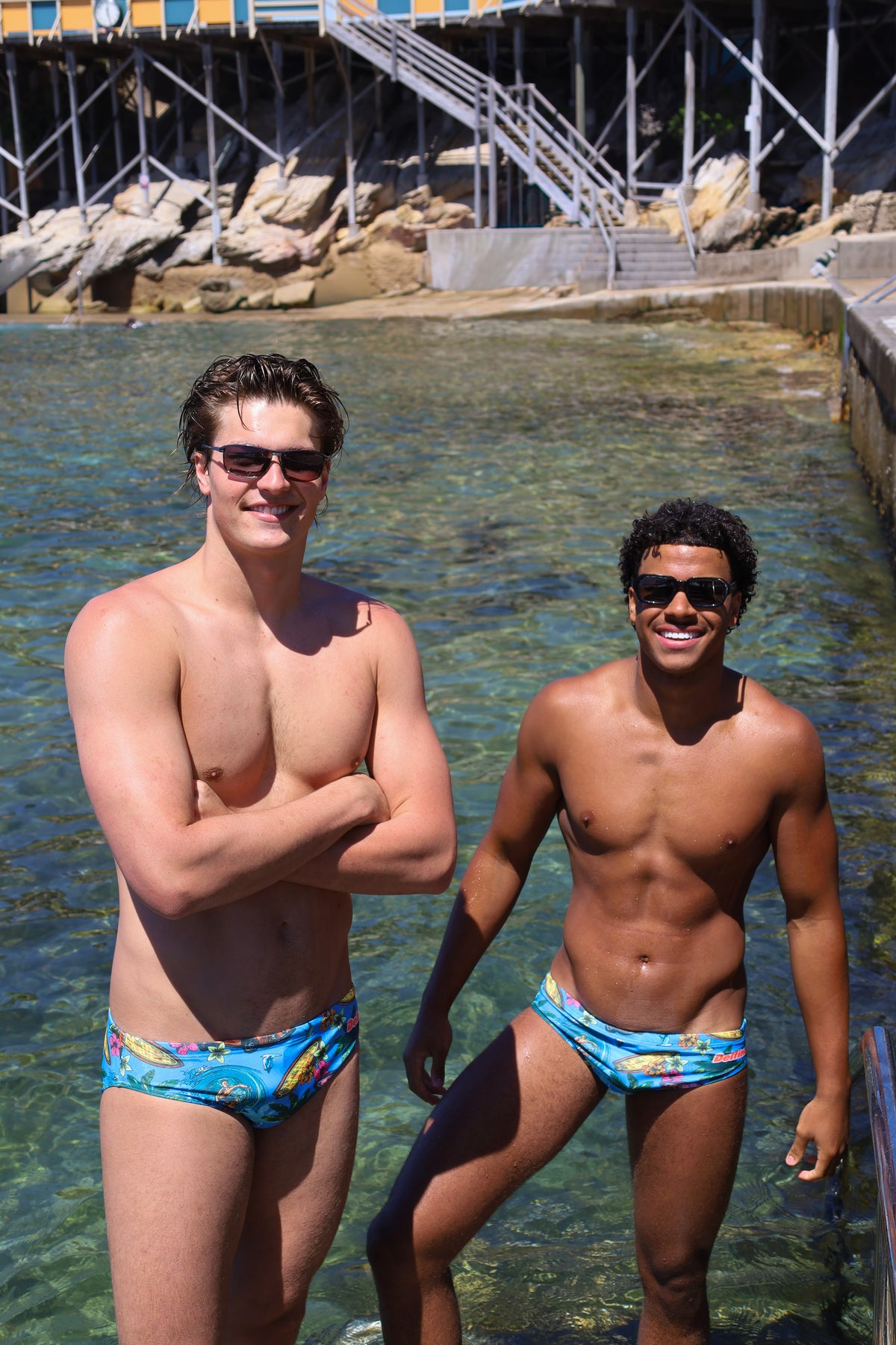 Surfs Up Water Polo Brief