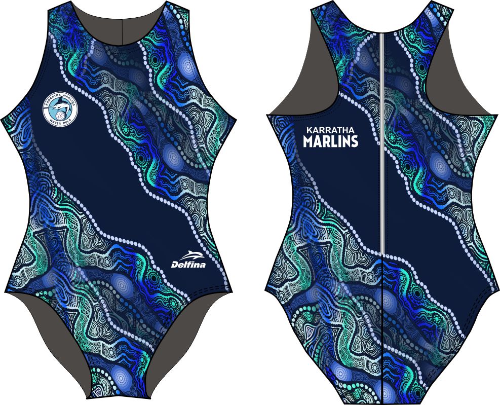 Karratha Marlins Water Polo Female Catsuit