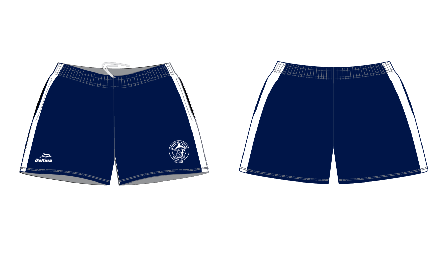 Karratha Water Polo Unisex Active Shorts