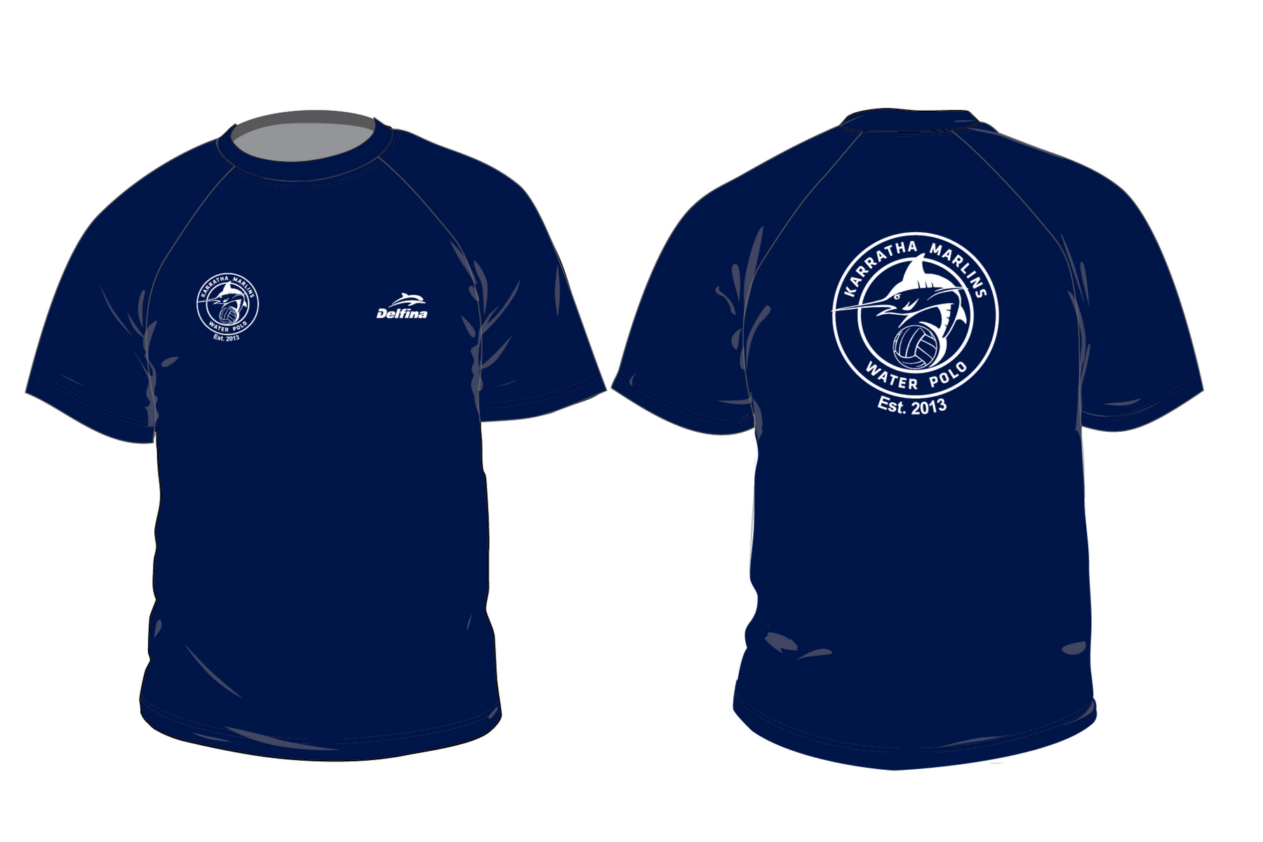 Karratha Marlins Water Polo Unisex Cotton T-Shirt
